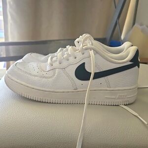 Nike Air Force 1 size 2 little kids.